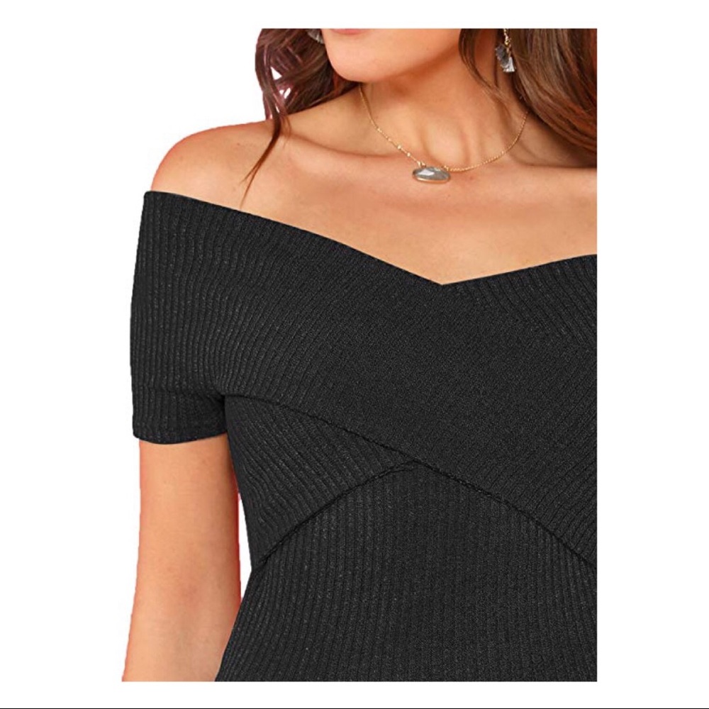 off the shoulder body suit - Picture 4 of 4